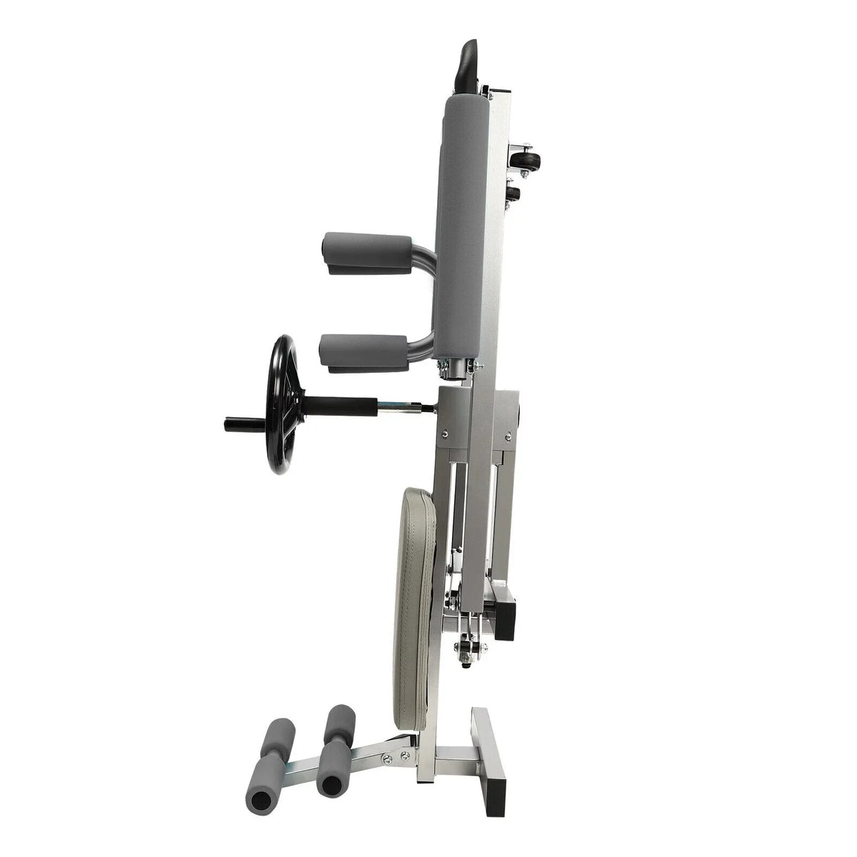 Leg Stretcher Training Machine, Steel, Gray, 330 lbs Capacity
