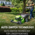 Greenworks 80V Cordless 21 in Self-Propelled Brushless Lawn Mower