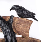 National Tree Company Happy Halloween Tree Table Decoration, Black, 32 Inches - HH75-193197ZBK1