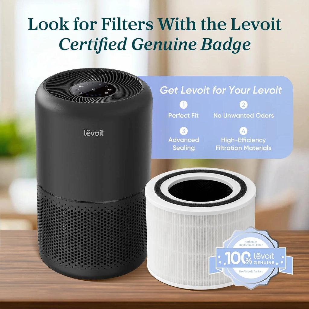 Compact Home Air Purifier - 56W 143 CFM