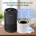 Compact Home Air Purifier - 56W 143 CFM