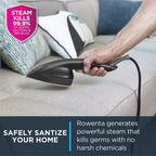 Rowenta IXEO Full-Size Garment Steamer With Ironing Board, 65 Inch, 1500 Watts - QR1410