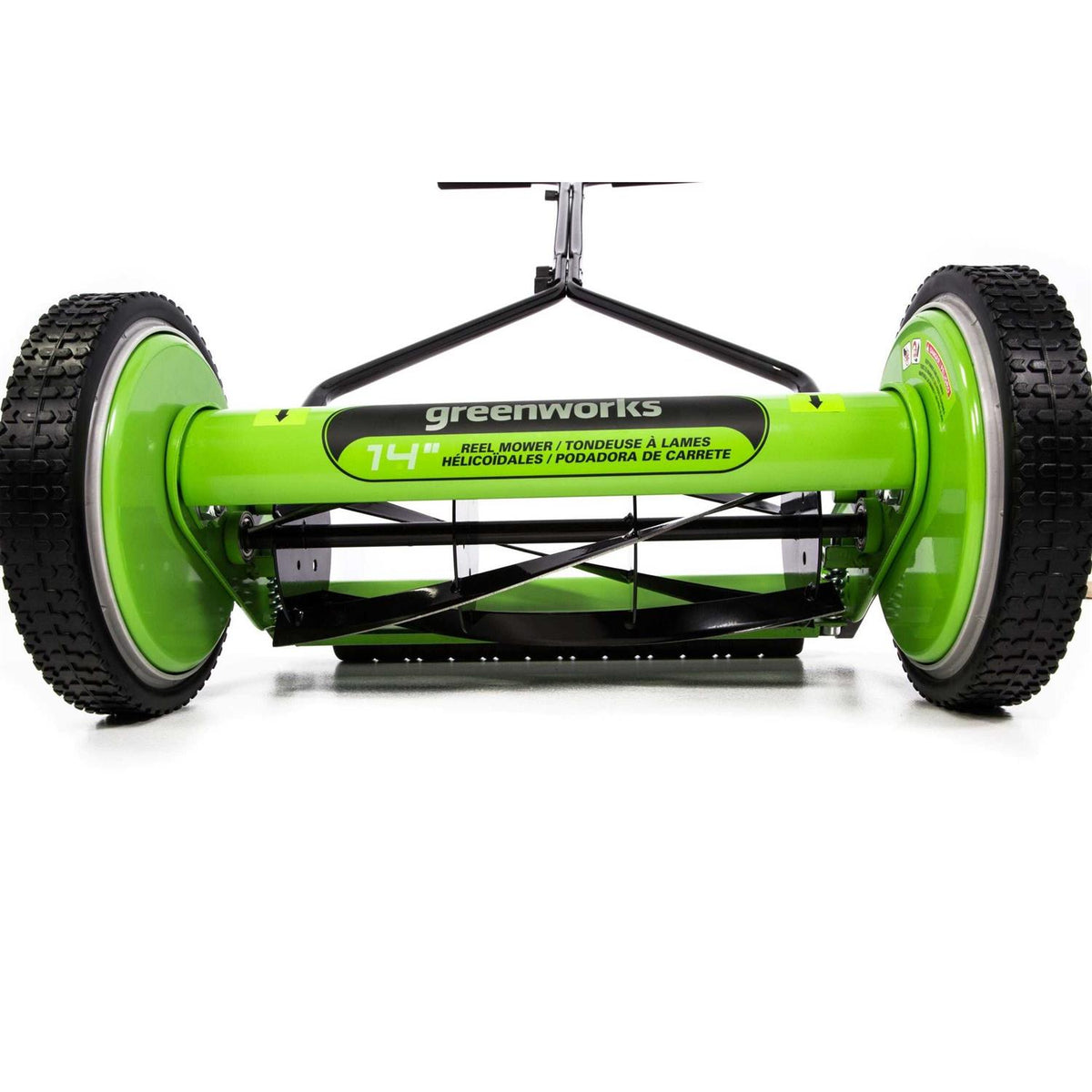 Greenworks 14-Inch 5-Blade Push Reel Lawn Mower - RM1400