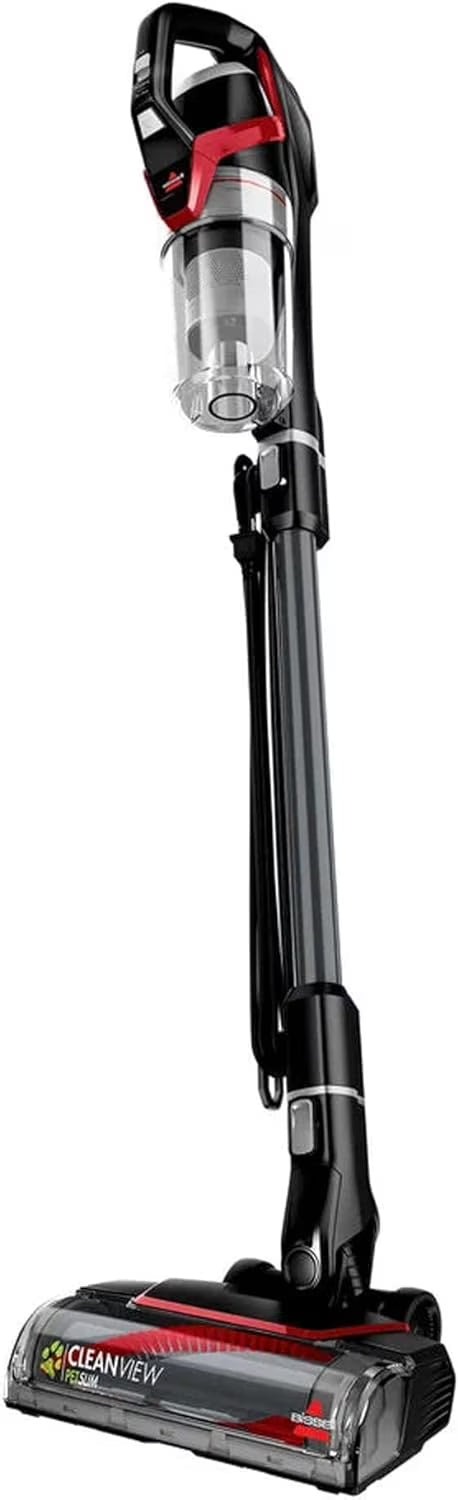 BISSELL Pet Hair Eraser Slim Corded Stick Vacuum, Black - 3875
