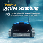 Dolphin Robotic Pool Vacuum Cleaner For Pools Up To 33 ft, Wall Climbing - Nautilus CC 99996113-US