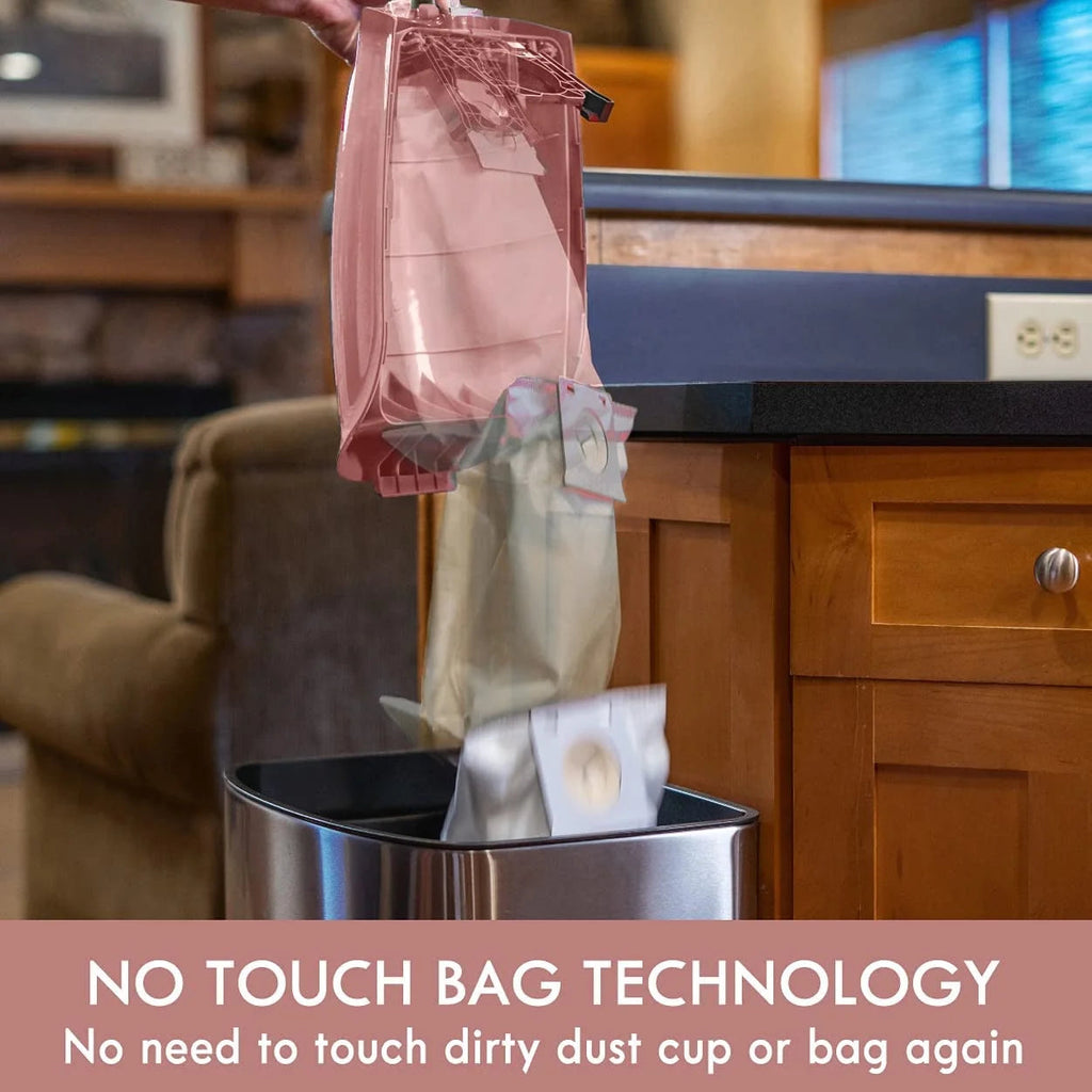Kenmore Bagged Upright Vacuum Cleaner For Carpet And Hard Floor, Rose Gold - BU4050 Intuition