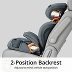 Chicco 2-in-1 Booster Seat, Adjustable High-Back And Backless Options, 4-100 lbs