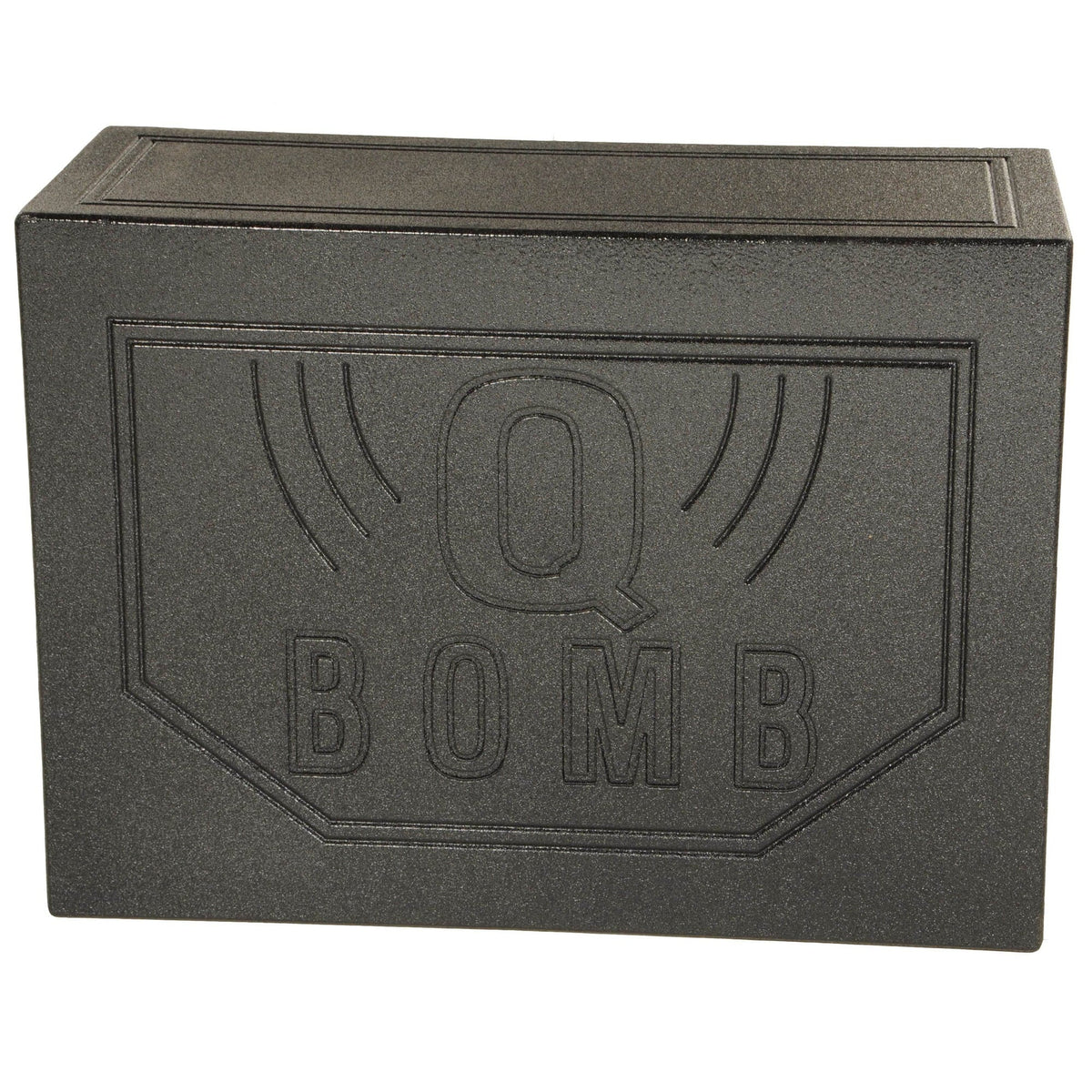 QPower Dual 12 Inch Vented Car Subwoofer Enclosure - QBOMB12VL