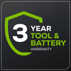 Greenworks 24V 13 Inch Brushless Cordless Lawn Mower With 4.0Ah Battery And Charger