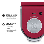 Keurig Single Serve K-Cup Pod Coffee Maker, Dusty Rose - K-Mini Plus
