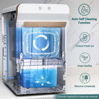 Gevi Countertop Self-Cleaning Nugget Ice Maker, 30 Lbs/24 Hours, 2.8L - V2.0