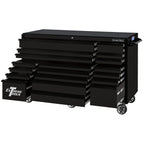 Extreme Tools 72-in x 30-in 19-Drawer Roller Cabinet With 250 lb Drawer Slides - RX723019RC-250