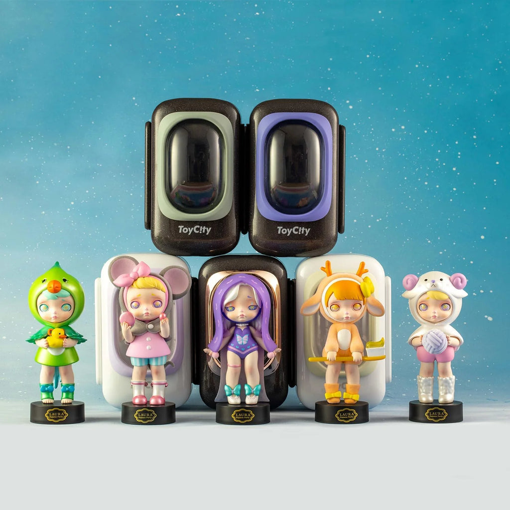 HAOHAINA Fashion Trendsetter Series Blind Box Action Figures, 12-Pack