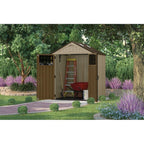 Suncast Resin Storage Shed 6 ft. 3 in. W x 5 ft. 6 in. D - BMS6510D