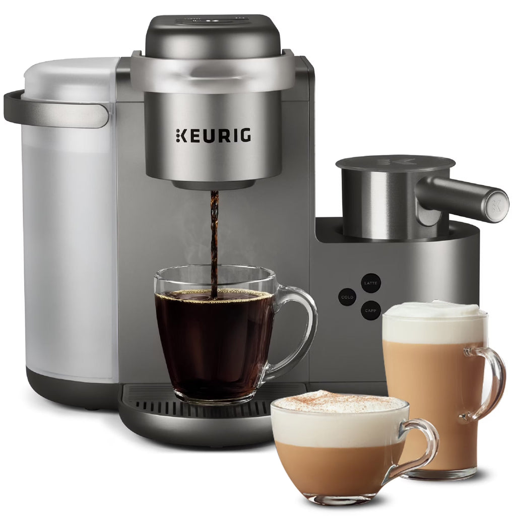 Keurig K-Cafe Single Serve K-Cup Coffee, Latte And Cappuccino Maker - Dark Charcoal