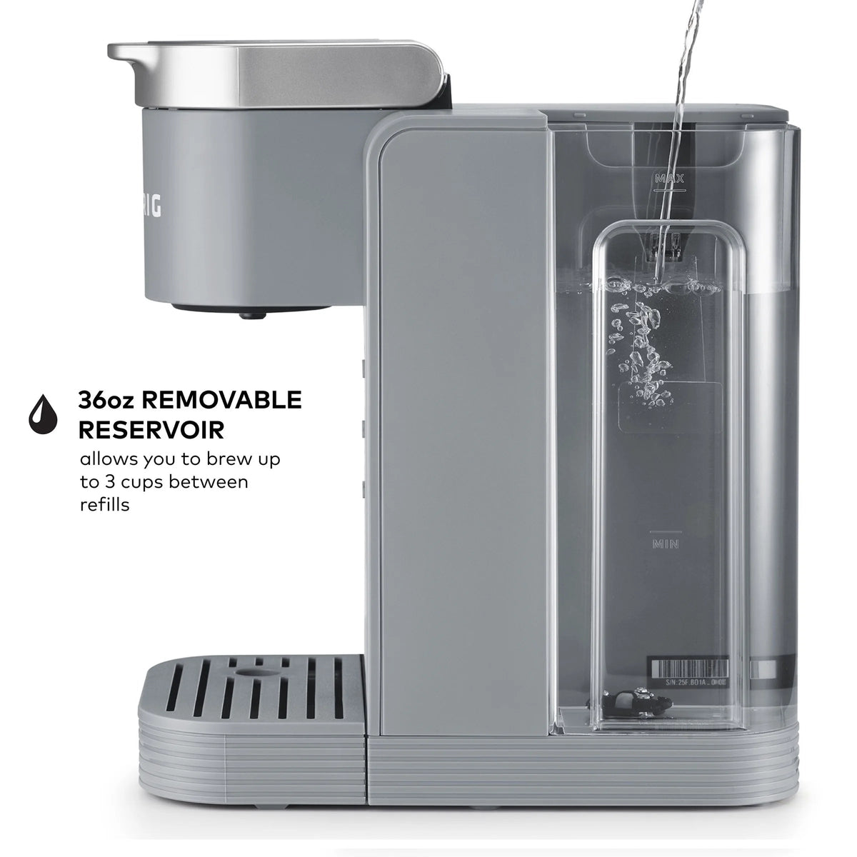 Keurig Single-Serve K-Cup Pod Coffee Maker, White - K-Iced Essentials
