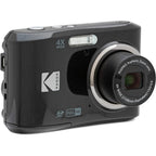 PIXPRO FZ45 Digital Camera, Black, With 32GB Memory Card - FZ45