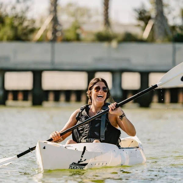 TUCKTEC Folding Hard-Shell Kayak, 2-Minute Set-Up, Pink