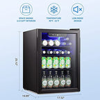Antarctic Star 2.6 Cu.Ft 95 Can Beverage Refrigerator