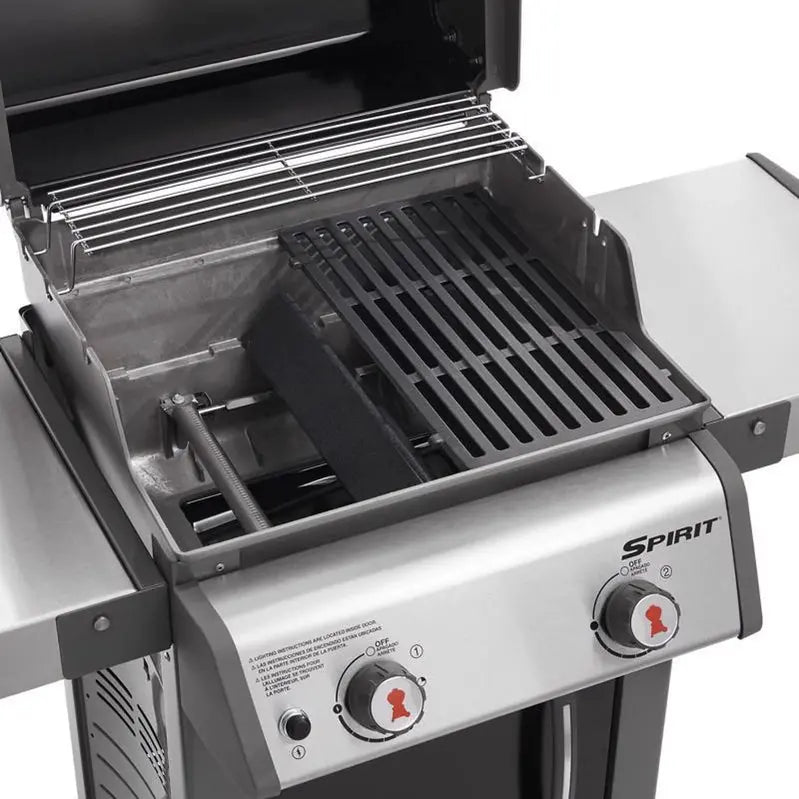 Weber Liquid Propane Grill, 2-Burner, Black - Spirit E-210