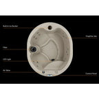 Lifesmart Spas 4-Person 13-Jet Oval Plug And Play Hot Tub - LS200