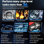 XTOOL Bidirectional Automotive Diagnostic Scanner With ECU Coding, Active Tests, Android 10 - D7