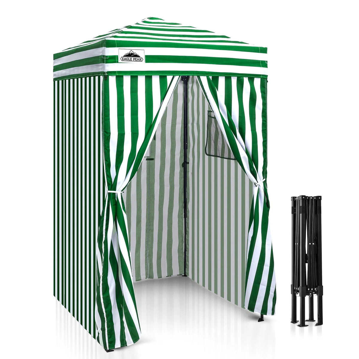 EAGLE PEAK Ultra Compact 4 ft x 4 ft Pop-Up Changing Room Canopy - Flex