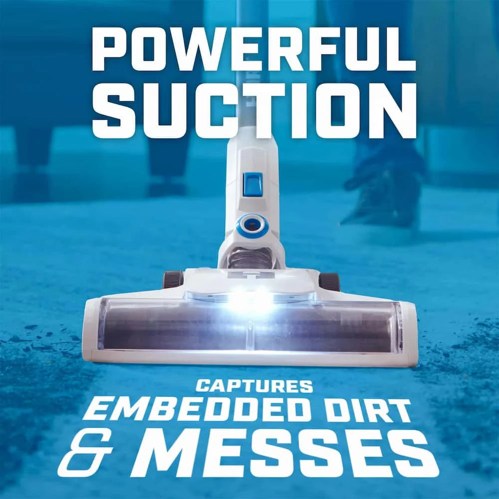 HART 20V Cordless Stick Vacuum Kit With 4.0Ah Lithium-Ion Battery