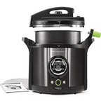 Presto 12 Qt Digital Pressure Canner, Black Stainless - 02144