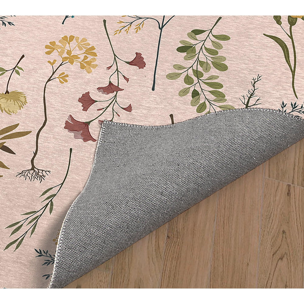 Fall Botanical Floral Anti Fatigue Non Slip Kitchen Mat