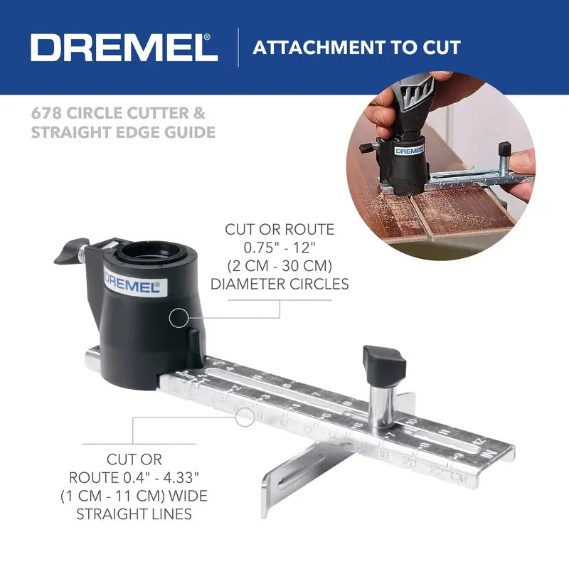 Dremel Rotary Tool Kit, Variable Speed, 2 Attachments, 30 Accessories - 4000