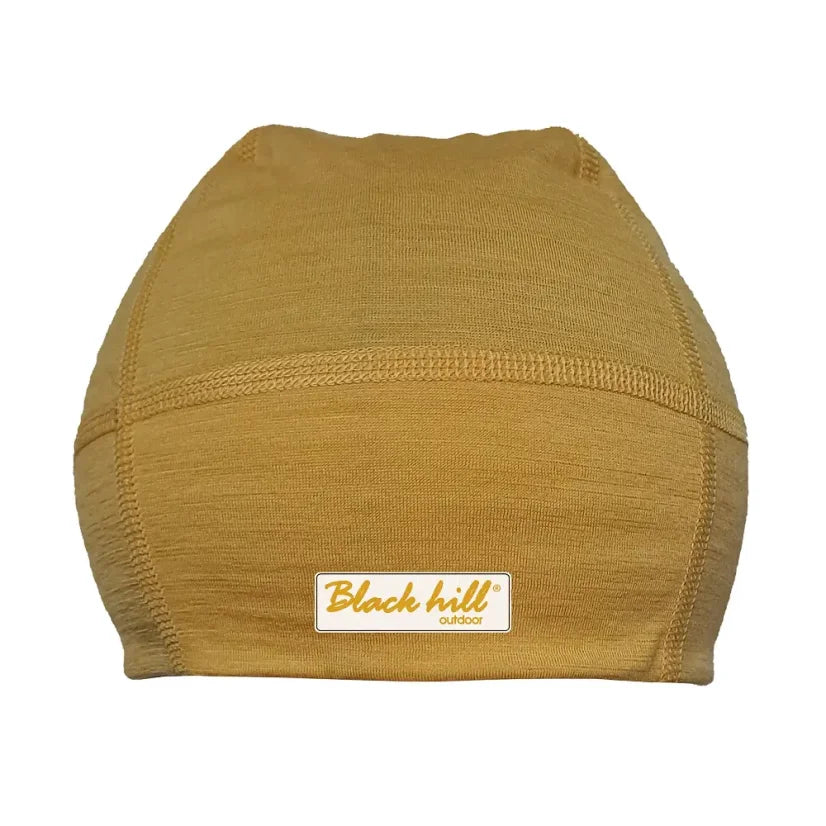 Merino Wool Beanie Active140 - Yellow, UNI