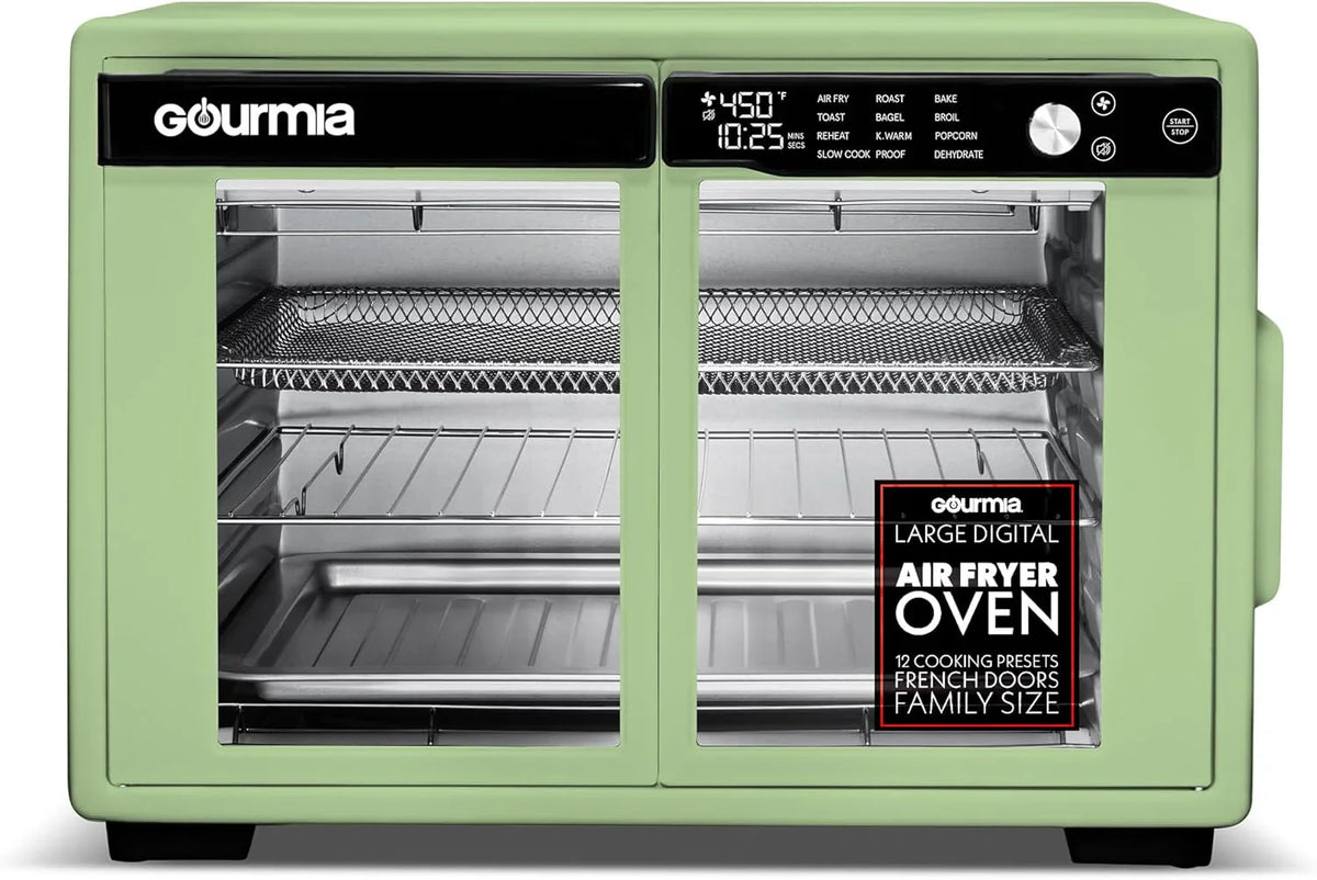 Gourmia French Door Air Fryer Toaster Oven, 37 Qt - GTF3588S