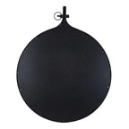 Modern Round Wall Mirror With Decorative Metal Frame