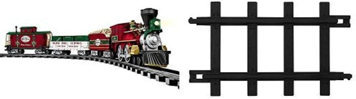 Lionel Arctic Central Battery-Powered Train Set With Remote Control And Inner Track Expansion Pack - 50 x 73 in