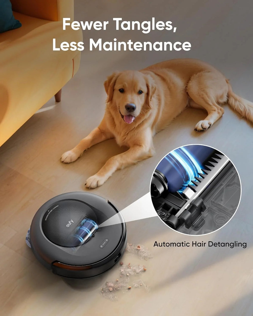 eufy Robot Vacuum Omni C20 Robot Vacuum And Mop Combo With Official RoboVac Hard Floor Cleaning Solution - C20