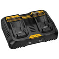 12V/20V Dual Battery Charger Station - Black
