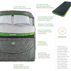 SylvanSport Cloud Layer Double Sleeping Bag
