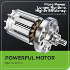 Greenworks Pro 80V Brushless Cordless Axial Blower, Tool Only, 170 MPH / 730 CFM - BL80L02