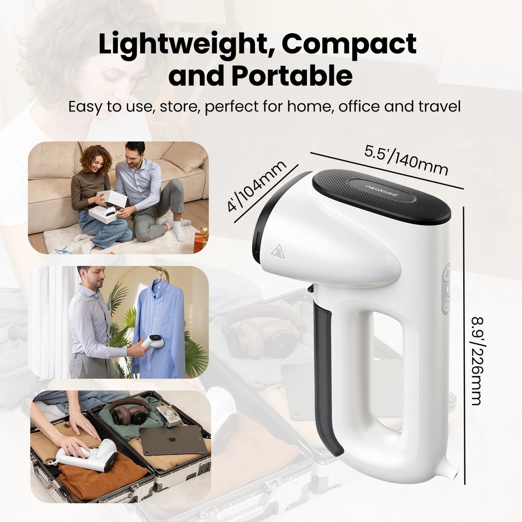 Neakasa Handheld Vacuum Garment Steamer, 2300Pa Suction, 30-Second Heat-Up - Magic 1