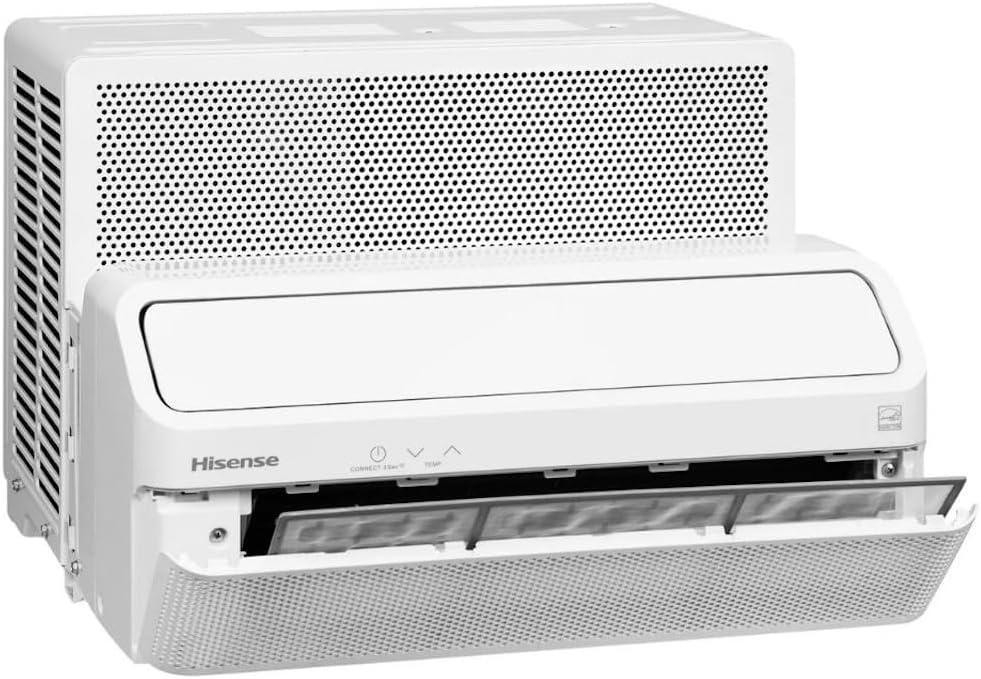 Hisense 8,000 BTU Smart Inverter Window Air Conditioner With Easy Install Bracket - HLAW0825TW