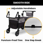 Jeep Wrangler Deluxe 4 Seater Stroller Wagon - Delta Children