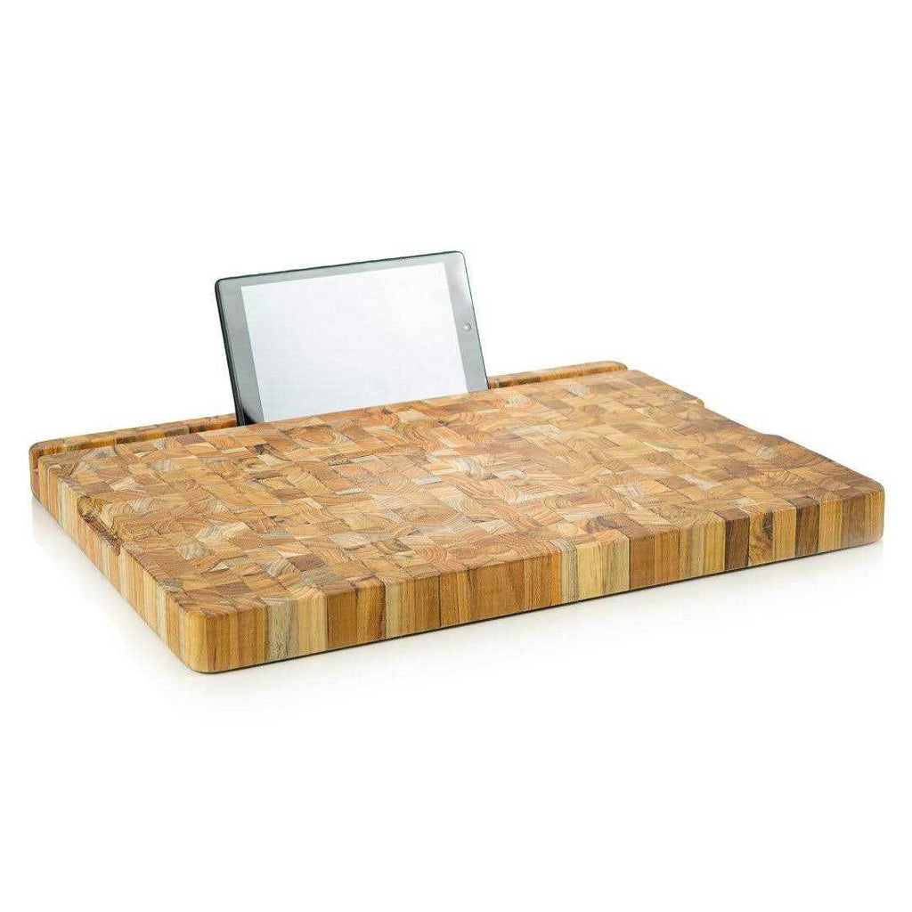 Teakhaus Smart End Grain Cutting and Carving Board