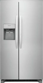 Frigidaire Side-by-Side Refrigerator, 36 inch Wide, 22.30 Cu. Ft., Stainless Steel - Frsc2333a