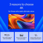 VIZIO 50 Inch Class 4K UHD LED HDR Smart TV - V4K50M-08