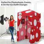 EAGLE PEAK Ultra Compact 4 ft x 4 ft Pop-Up Changing Room Canopy - Flex