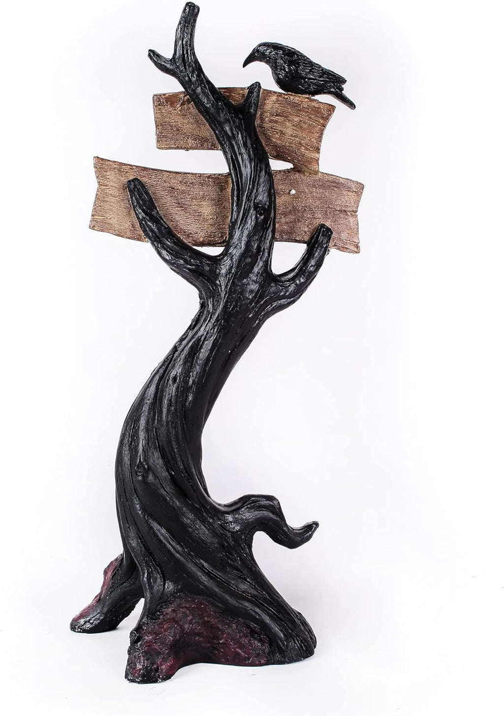 National Tree Company Happy Halloween Tree Table Decoration, Black, 32 Inches - HH75-193197ZBK1