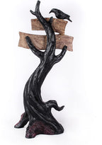 National Tree Company Happy Halloween Tree Table Decoration, Black, 32 Inches - HH75-193197ZBK1
