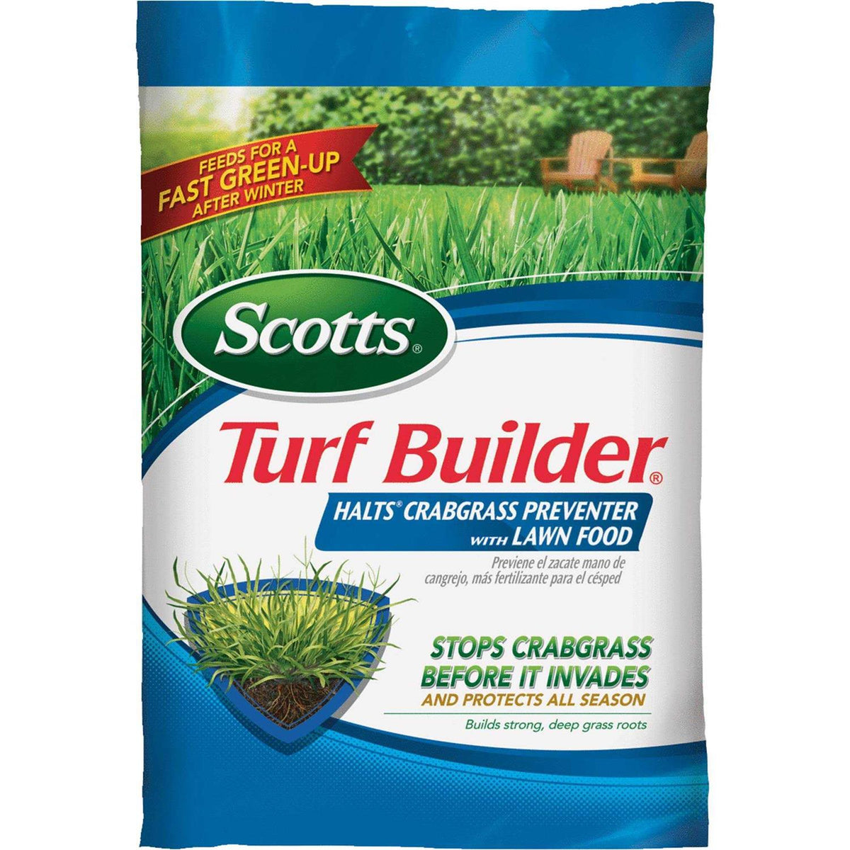 Scotts Turf Builder Halts Crabgrass Preventer With Lawn Food
