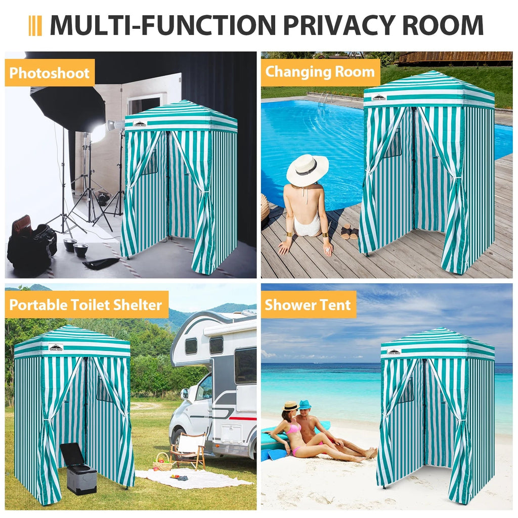 EAGLE PEAK Ultra Compact 4 ft x 4 ft Pop-Up Changing Room Canopy - Flex